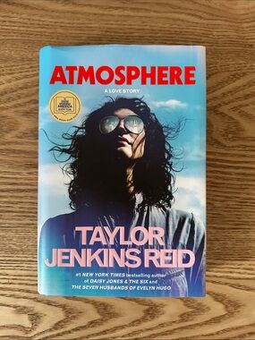 Atmosphere by Taylor Jenkins Reid - Blue & Pink Hardcover